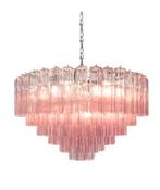 Hanglamp, Ophalen of Verzenden, Zo goed als nieuw, Glas, 50 tot 75 cm