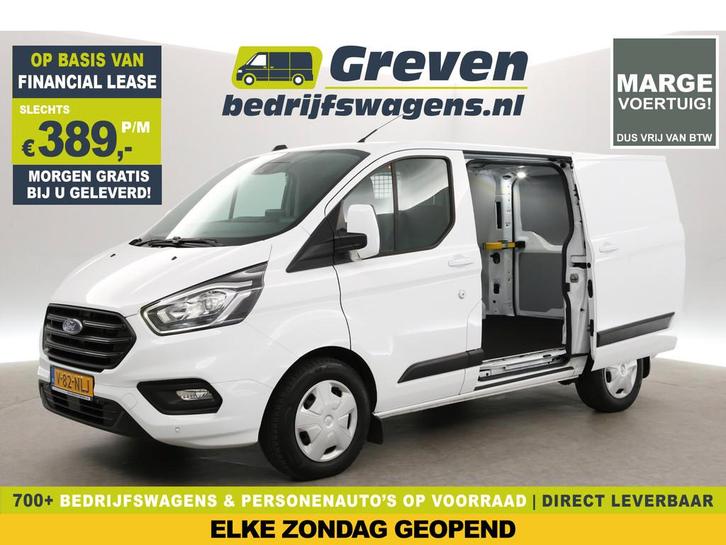 Ford Transit Custom 280 2.0 TDCI L1H1 | MARGE | Aut. | Airco, Auto's, Bestelauto's, Bedrijf, Te koop, ABS, Achteruitrijcamera