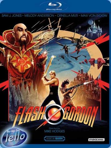 Blu-ray: Flash Gordon (1980 Sam J. Jones, Melody Anderson)RM beschikbaar voor biedingen