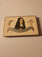 Oud sigarenblik Willem II, 6 Royal, 10 sigaren, Amarillo, Verzamelen, Rookartikelen, Aanstekers en Luciferdoosjes, Ophalen of Verzenden
