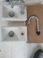 2x Fontein met Kraan, Huis en Inrichting, Minder dan 50 cm, Gebruikt, Ophalen of Verzenden, Minder dan 100 cm