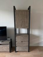 Stilio greywash pronto meubelset, Huis en Inrichting, Metaal, Zo goed als nieuw, Hout metaal, Met lade(s)