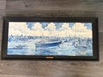 Tegeltableau Holland Amerika Lijn SS Nieuw Amsterdam 1950, Ophalen of Verzenden, Gebruikt