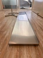 RVS wandschap 200cm, Ophalen of Verzenden, Zo goed als nieuw, Minder dan 100 cm