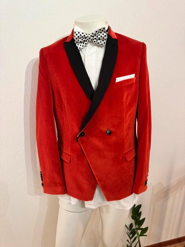 NIEUW Twisted Tailer Smoking Colbert EU52 Oranje, Kleding | Heren, Kostuums en Colberts, Nieuw, Maat 52/54 (L), Oranje, Verzenden