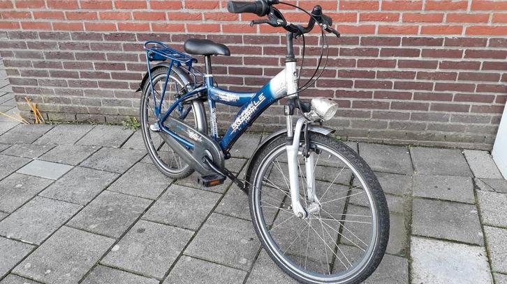 GAZELLE Bike Machine 24 inch jongensfiets., Fietsen en Brommers, Fietsen | Jongens, Gebruikt, 24 inch, Handrem, Ophalen