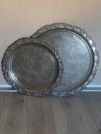 Set 2x zilveren theeschalen, Antiek en Kunst, Ophalen of Verzenden