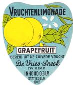Oud limonade etiket Sneek, Verzamelen, Verzenden, Gebruikt, Overige typen