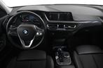 BMW 1-serie 118i Executive Edition SportLine (1e Eig NL-auto, 65 €/maand, Gebruikt, Leder en Stof, Zwart