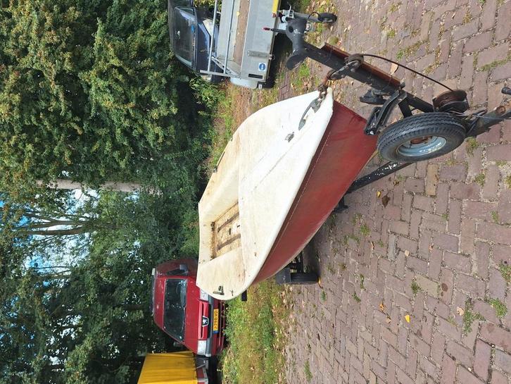 Boot, motorboot, zeilboot, Watersport en Boten, Bootonderdelen, Gebruikt, Motor en Techniek, Motorboot, Ophalen