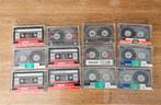 Maxell UR90 en UR60 Cassettebandjes, 12 stuks., Ophalen of Verzenden, Zo goed als nieuw, Overige genres, 2 t/m 25 bandjes