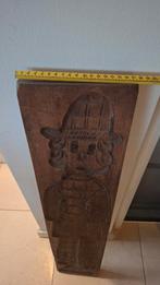 Authentieke handgesneden speculaasplank - 90x18cm, Ophalen of Verzenden