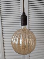 Hanglamp hout dimbaar, Huis en Inrichting, Lampen | Hanglampen, Ophalen of Verzenden, Zo goed als nieuw, Hout