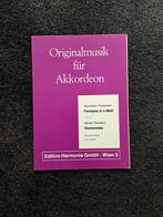 Te koop: Originele bladmuziek voor accordeon, Ophalen, Overige genres, Accordeon, Nieuw
