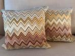 Missoni Home Italiaanse design sierkussens 2st, Ophalen, Zo goed als nieuw, Vierkant