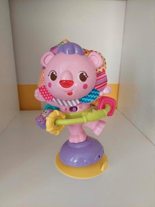 VTech Baby Draai & Dans Leeuw zuignap, Kinderen en Baby's, Speelgoed | Vtech, Zo goed als nieuw, 6 maanden tot 2 jaar, Ophalen of Verzenden