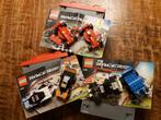 Lego - racers - diverse auto's (nrs 8123, 8125 en 8126), Ophalen of Verzenden, Zo goed als nieuw, Complete set, Lego