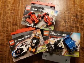 Lego - racers - diverse auto's (nrs 8123, 8125 en 8126) beschikbaar voor biedingen