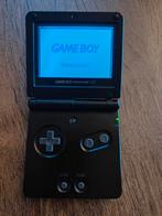 Game Boy Advance SP - zwart - incl. oplader, Ophalen of Verzenden, Zo goed als nieuw, Game Boy Advance SP