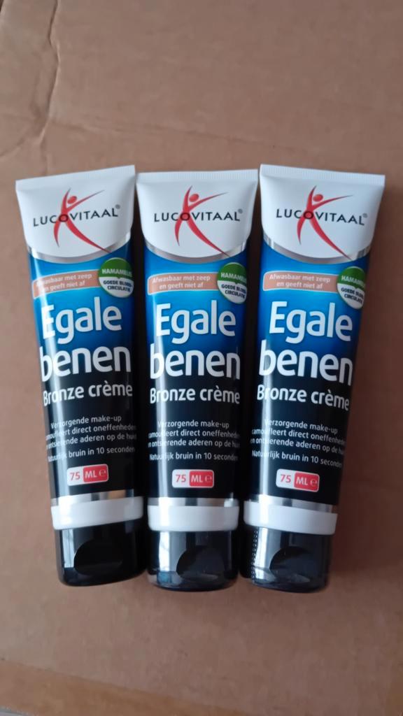 Lucovitaal Egale Benen Bronze Crème - 3 stuks, Sieraden, Tassen en Uiterlijk, Uiterlijk | Lichaamsverzorging, Nieuw, Bodylotion, Crème of Olie