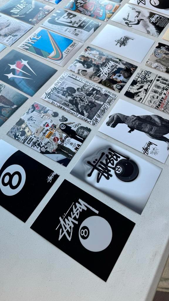 Miniposters Stüssy, Carhartt & Nike, Verzamelen, Posters, Nieuw, Overige onderwerpen, A4 of kleiner, Rechthoekig Staand, Ophalen of Verzenden