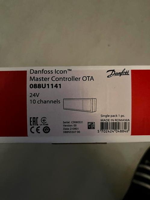 Danfoss Icon Master Controller 24V met 10 kanalen - 088U1141, Doe-het-zelf en Verbouw, Verwarming en Radiatoren, Nieuw, Overige typen