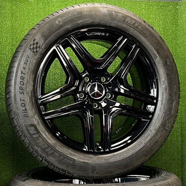 Originele 20 inch Mercedes AMG velgen banden G-klasse W463, Auto-onderdelen, Banden en Velgen, Banden en Velgen, Zomerbanden, 20 inch