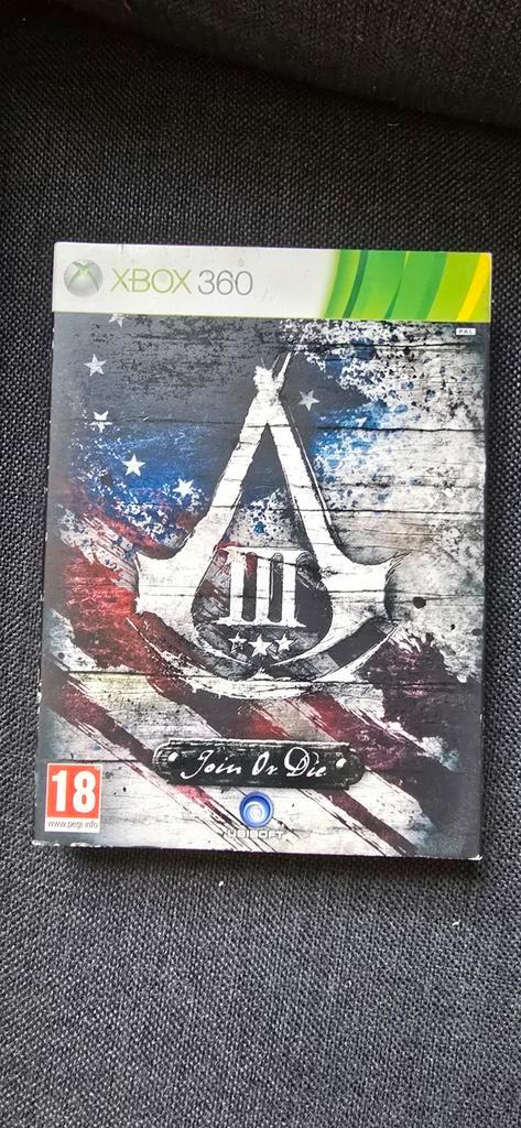 Assassin's Creed 3 Join or Die Edition Xbox 360, Spelcomputers en Games, Games | Xbox 360, Zo goed als nieuw, Avontuur en Actie