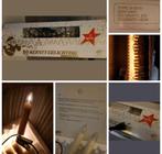 Kerstverlichting 2x.  Nostalgie, Ophalen of Verzenden