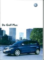 Brochure VW Golf Plus 2005, Boeken, Auto's | Folders en Tijdschriften, Gelezen, Volkswagen, Verzenden