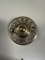 Antieke style deurbel - Press - Messing, Nieuw, Ophalen of Verzenden, Nvt, Nvt
