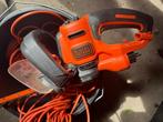 Black & Decker heggenschaar met twee verlengsnoeren:, Ophalen, Gebruikt, Elektrisch, Black & Decker