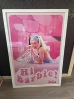 Grote poster Barbie in witte lijst, Ophalen, Zo goed als nieuw, A1 t/m A3