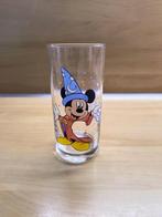 Disney Glas Drinkbeker Drinkglas Mickey Mouse, Ophalen of Verzenden, Mickey Mouse, Gebruikt, Servies
