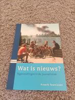 Wat is Nieuws - Freerk Teunissen (studie)boek, Freerk Teunissen, Ophalen of Verzenden, Zo goed als nieuw, HBO