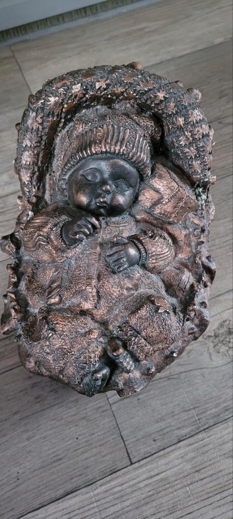 Slapende baby, Verzamelen, Beelden en Beeldjes, Dier, Ophalen of Verzenden