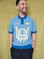 Streetwear trui / sweater / RHU / blauw / medium / large /, Kleding | Heren, Albert Cuypstr 168a, Zara, Ophalen of Verzenden, Hippiegalorevintage@gmail.com