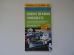 marco polo reisgids Griekse Eilanden Ionische zee, Korfoe, Europa, Ophalen of Verzenden, Zo goed als nieuw, Reisgids of -boek