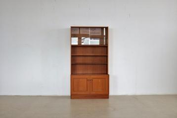 vintage buffetkast | vitrinekast | jaren 60 | Zweden beschikbaar voor biedingen