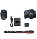 Canon EOS 2000D + 18-55mm lens - Topstaat!, Ophalen, Spiegelreflex, Canon, Zo goed als nieuw