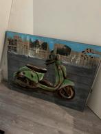 Schilderij scooter, Antiek en Kunst, Ophalen