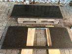 2 Granieten Werkbladen Keuken - Afmetingen Zie Omschrijving, Ophalen, Gebruikt, Steen, Overige typen