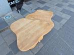 Organische Salontafel Set van 2 – Nu Extra hoge korting!, 100 tot 150 cm, Zo goed als nieuw, Overige vormen, Minder dan 50 cm