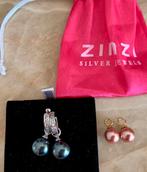 Nieuw trendy  Zinzi zilver oorbellen/creolen incl oorbedels, Hangers, Nieuw, Ophalen of Verzenden, Zilver
