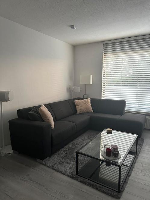 Goossens Hoekbank My Style, Huis en Inrichting, Banken | Complete zithoeken, Zo goed als nieuw, Stof, Ophalen