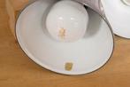 Vintage Philips Emaille Hanglampen - Set van 2, B, Gebruikt, N, Ophalen of Verzenden