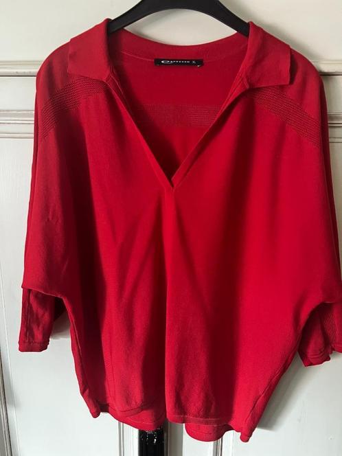 rode trui van Espresso, Kleding | Dames, Truien en Vesten, Zo goed als nieuw, Maat 38/40 (M), Rood, Ophalen