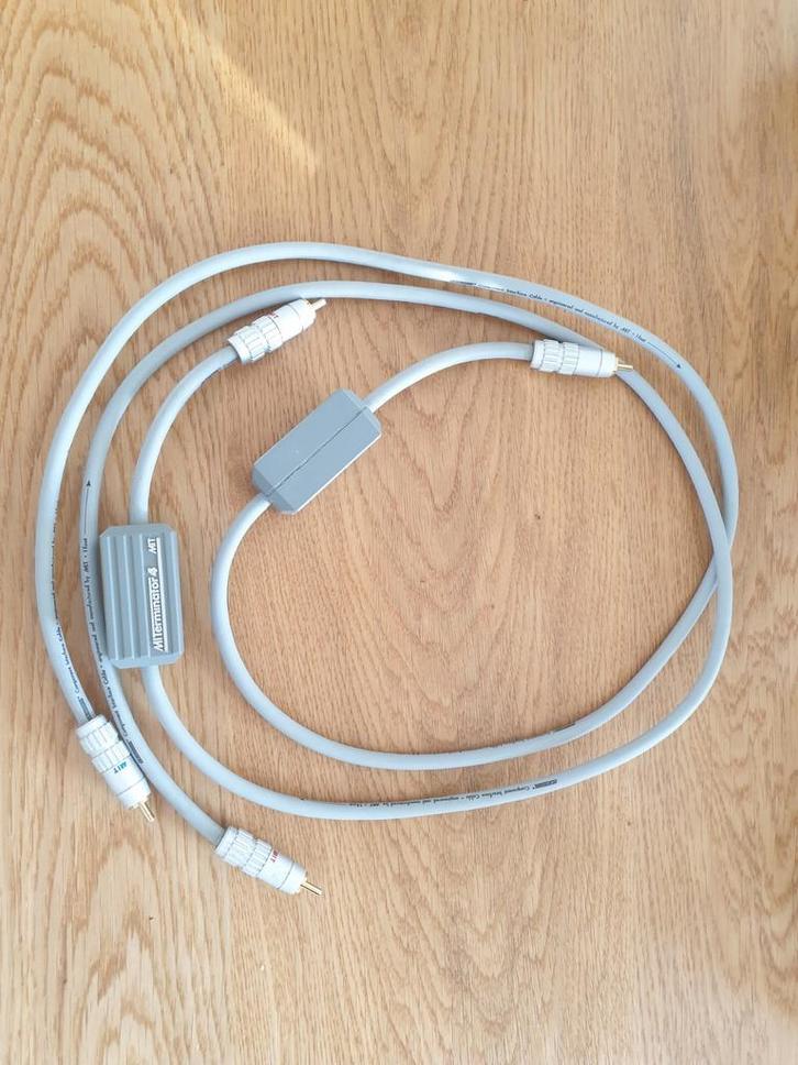 Mit Terminator 4 interconnect RCA 100 cm, Audio, Tv en Foto, Audiokabels en Televisiekabels, Interlink-kabel, Minder dan 2 meter