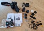 Camera Pentax K20D + rugzak en accessoires, Ophalen, Gebruikt, Spiegelreflex, Pentax