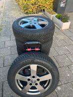 Antraciet Velgen 8 mm met tpms Vredestein Wintrac 205/55/r16, Auto-onderdelen, Banden en Velgen, Ophalen, Gebruikt, 16 inch, Banden en Velgen